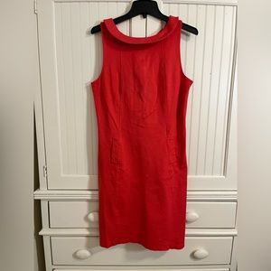 Boden A line Princess seam stretch sheath dress